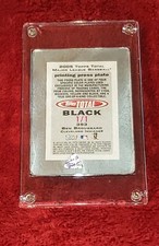 BEN BROUSSARD 2005 TOPPS TOTAL PRINTING PRESS PLATE  1/1 🔥BLACK CLEV. INDIANS