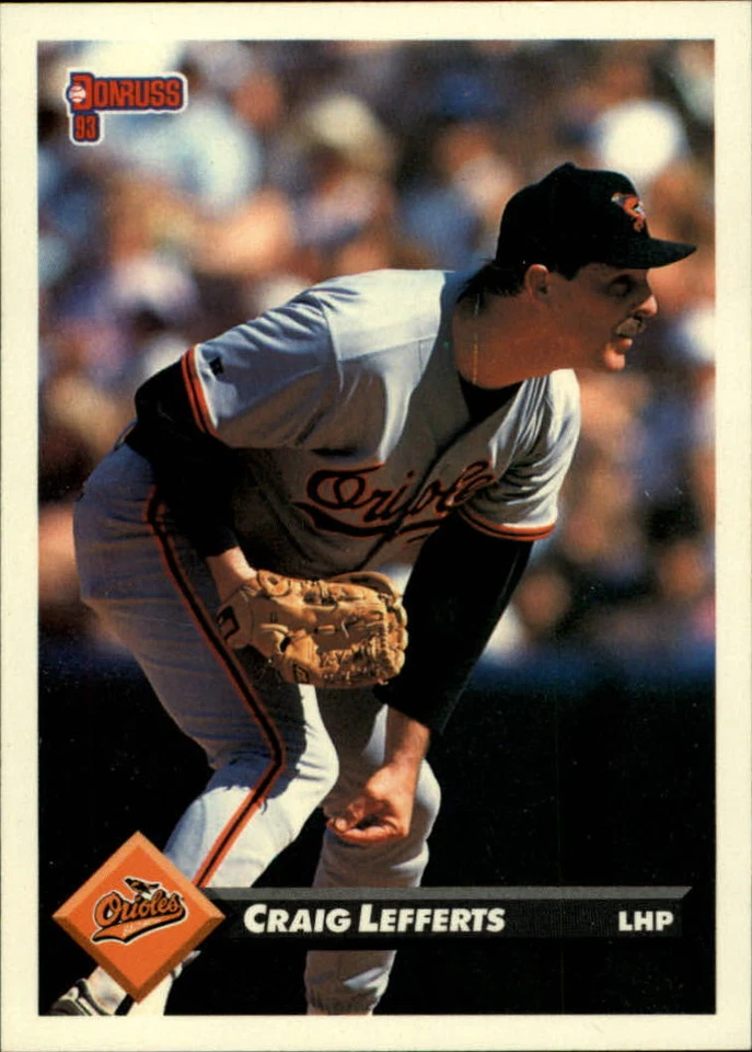 1993 Donruss Baseball "Main Set" Base Cards #1 to #200 - Image 1 of 1