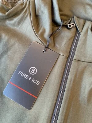 Bogner Fire & Ice MARGO 2 1/4 Zip Base Layer-schwarz Size  Large NWT - Imagem 1 de 4