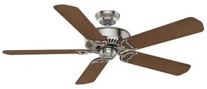Casablanca TER-55067, 54" Panama Ceiling Fan with Wall Control in Brushed Nickel - Picture 1 of 7