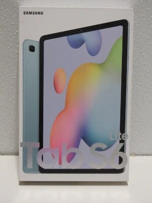 Samsung Galaxy Tab S6 Lite 10.4" Tablet Wi-Fi Angora Blue 64GB - Image 1 of 3