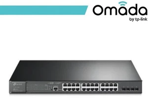 Omada Switch 24 Porte Gigabit PoE+ e 4 Slot SFP - Afbeelding 1 van 1