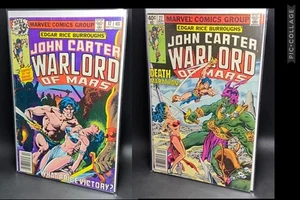 JOHN CARTER, WARLORD OF MARS #17 & 27 | 1978 MARVEL COMICS | FREE SHIPPING (bx5) - Picture 1 of 3