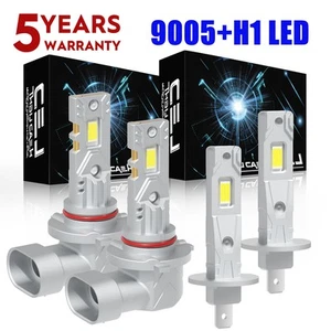 For Subaru Forester 2006 2007 2008 4x Combo LED Headlight Kit High Low Beam Bulb - Picture 1 of 13