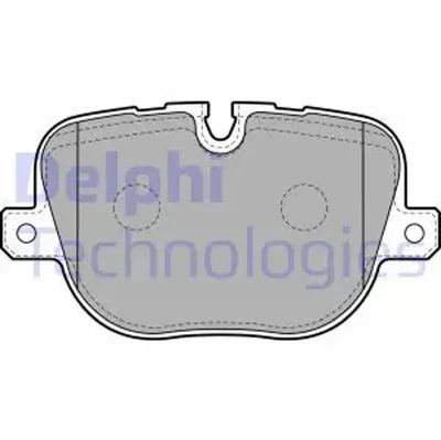 Pastillas de freno semimetálico LP2175 DELPHI para LAND ROVER RANGE ROVER III - Imagen 1 de 4