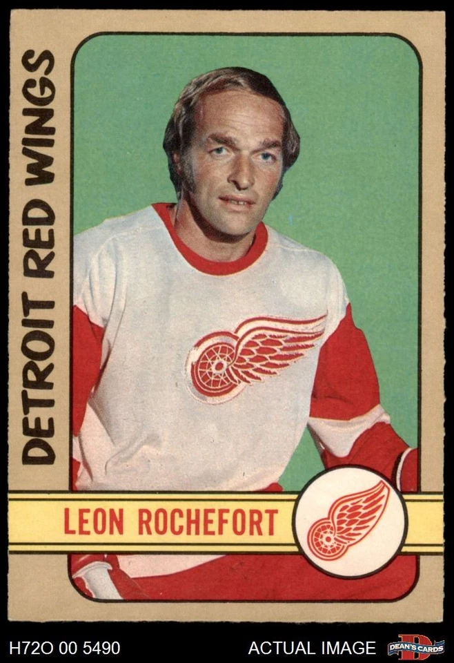 1972 O-Pee-Chee #204 Leon Rochefort Red Wings 7 - NM - Image 1 of 1
