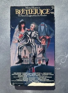Beetlejuice Movie VHS 1988 Tim Burton Michael Keaton Horror PG Vintage - Bild 1 von 12