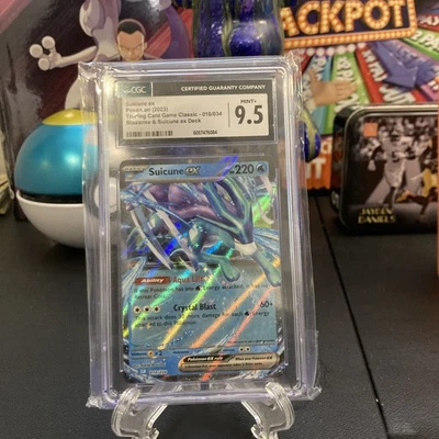 Suicune ex 010/034 Trading Card Game Classic Holo - Image 1 of 2