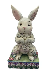 Jim Shore Heartwood Creek "Cute and Cuddly" Osterhase im Ruhestand Neu im Karton - Bild 1 von 2