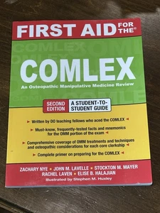 FIRST AID for the COMLEX by Nye Zachary, ... - 2ND Second Edition - Like New - Bild 1 von 4