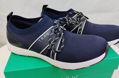 Zapatos deportivos sin cordones Traq By Alegria para mujer azul marino 11,5 a 12 nuevos en caja Foto 1 de 4