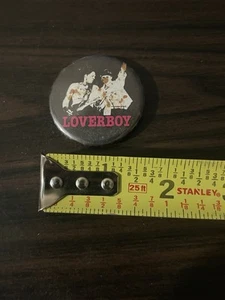 LOVERBOY Band Pin Vintage 80s Original Pin Pinback Button Badge 1981 - Bild 1 von 2