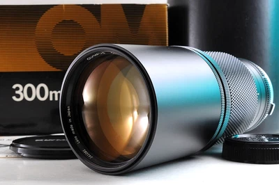 Olympus OM-System Zuiko Auto-T 300mm F4.5 MF Lente Raro TOP COMO NUEVO Sin... - Image 1 of 4