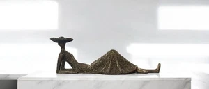 Uttermost Summer Days Sculpture 19446 - Art Deco / Flapper Style - 17” x 6” - Picture 1 of 7