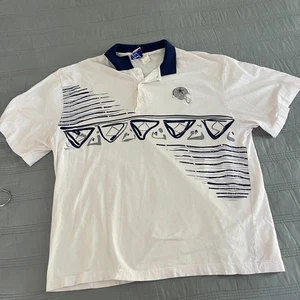 Camisa Polo Vintage Años 90 Dallas Cowboys Puntada Única Talla XL - Imagen 1 de 7
