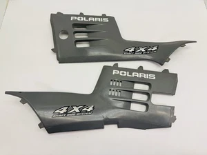 02 Polaris Magnum 325 4x4 OEM Right Left Fairing Cover Plastic Gray Grey - Picture 1 of 8