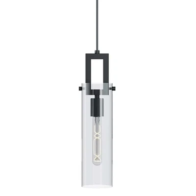 AFX HOUP04MB Houston 4"W Mini Pendant - Black - Image 1 of 4