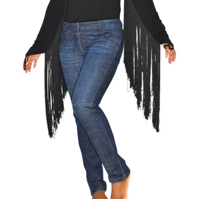 Jeans Emerson Fry Mick 2 azules ajustados al tobillo cremallera denim recto tiro bajo lavado oscuro Foto 1 de 4