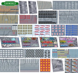 OO Gauge Railtec Waterside Transfers - Graffiti, Letters, Numbers, Symbols etc - Picture 1 of 125