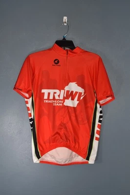 Pactimo cycling / Tri  jersey size Large, 3/4 zip, TriWi - Image 1 of 4