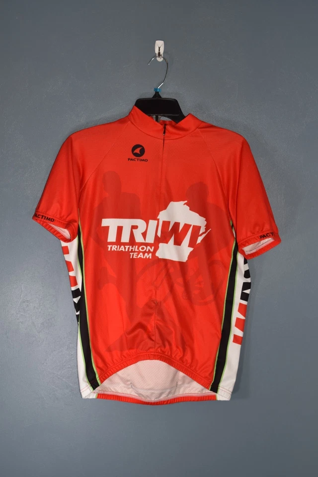 Pactimo cycling / Tri  jersey size Large, 3/4 zip, TriWi - Image 1 of 4