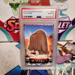 PSA 10 Piloswine #167 Carddass Zukan Advanced Bandai Pokemon - SHIPS FAST POP 1 - Picture 1 of 2
