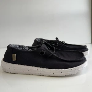 Hey Dude Wendy Basic Damen Freizeitschuhe schwarz Odyssey Größe 7 - Bild 1 von 8