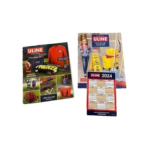 Uline Shipping Supplies Fall Winter 2023-2024 Boxes Desks Shelves Plus More - Picture 1 of 1