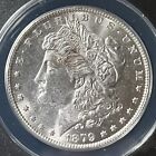 1879-S Morgan Silver Dollar.  Anacs Ms62.