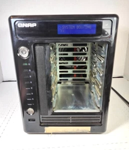 Qnap TS-509 Pro 5 Bay Network Attached Storage NAS Tested - Turns On No HDDs - Picture 1 of 8