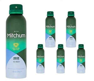 Mitchum Mens Ice Fresh Deodorant 150ml x 6