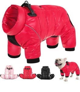 AOFITEE Hundemantel wasserdicht Hundejacke für Winter warm Ganzkörper Hunde Schneeanzug... - Bild 1 von 5