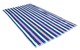 J&M Candy Stripe Cabana Blue Beach Towel 32x64 J&M Candy Stripe Cabana Blue Beach Towel 32x64
