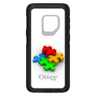 OtterBox Commuter for Galaxy S (Choose Model) Rd Blue Yellow 3D Puzzle Piece