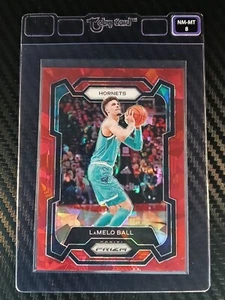 2023-24 Panini Prizm LaMelo Ball Red Ice #41 - Taby Card™ NM-MT 8 - Bild 1 von 2