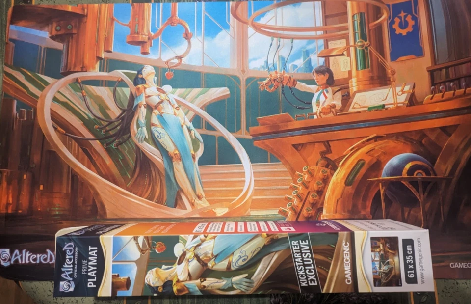Playmat Kickstarter  Exclusive Altered TCG Sealed tapis de jeux Scellé Neuf - Photo 1/1