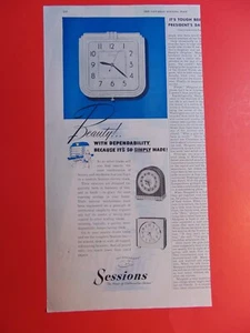 1946 Sessioni Orologi Bellezza con Affidabilità Foto Stampa Arte Pubblicità - Foto 1 di 1