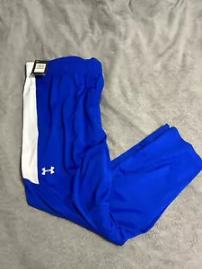 Under Armour Rival Knit Warm-Up Basketball Pant Men's Blue 1326762 Size 4XL - Picture 1 of 5
