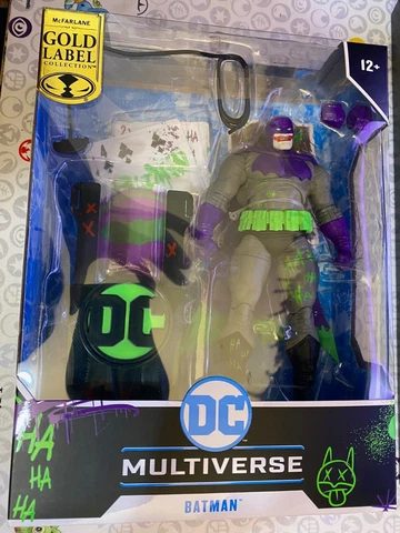 McFarlane DC Multiverse Batman (Jokerized) Gold label Dark Knight Returns NIB ✅ Cover