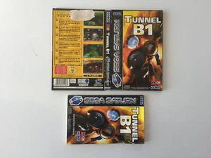 Boite et notice pour le jeu Tunnel B1 SEGA SATURN SAT PAL FR sans jeu/no game - Imagen 1 de 2