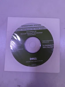 Dell Reinstallation CD Microsoft Windows XP Professional SP2 (NO KEY) - - Picture 1 of 3