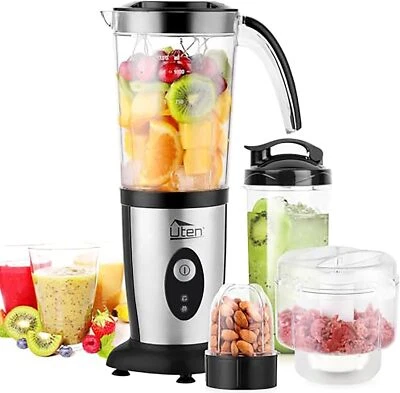 Frullatore elettrico multifunzione 9in1in acciaio inox frullatore e spremiagrumi - Immagine 1 di 4