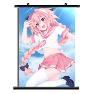 Póster de rollo de arte de pared de anime Astolfo Fate Grand Order decoración del hogar - Imagen 1 de 5