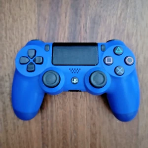 CONTROLLER PS4 BLU ORIGINALE SONY PLAYSTATION 4 JOYSTICK CONDIZIONI OTTIME🎮 - Foto 1 di 8