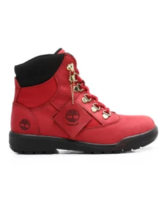Timberland 6-Inch Field Boot Red/Ruby Toddler - Picture 1 of 7