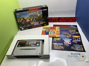 SNES - gioco Super Nintendo - DONKEY KONG COUNTRY 3 Double Trouble - IMBALLO ORIGINALE - PAL - Foto 1 di 13