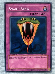 Yugioh Snake Fang 1st Edition MLR-050 Asian-English in Near Mint Condition - Picture 1 of 3