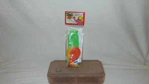 JUGUETE HELICÓPTERO GLOBO SILBANTE VINTAGE TODAVÍA EN PAQUETE - Imagen 1 de 4