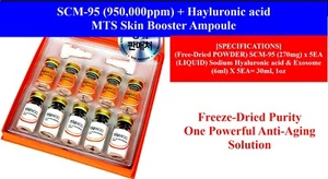 SCM-95 (950,000ppm) + Hayluronic acid MTS Skin Booster Ampoule (30ml, 1oz) - Picture 1 of 10