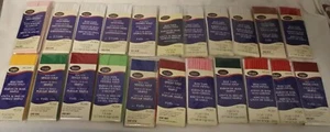 Double Fold Bias Tape Satin Binding, Piping Sewing Trim Lot of 42 UNUSED - Picture 1 of 2